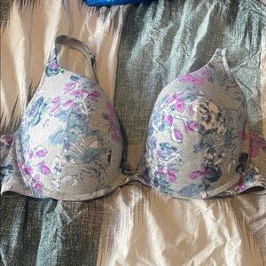 Floral Boost Plunge Bra